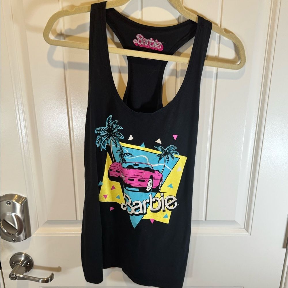 Women’s Barbie Tank Top Size Medium Black